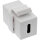 InLine® USB 3.1 Keystone Snap-In Einsatz, USB-C Buchse / Buchse, weiß