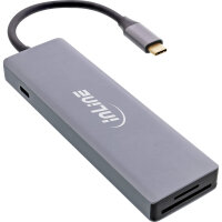 InLine® USB 3.2 USB-C Multi Hub (3x USB-A + USB-C),...