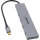 InLine® USB 3.2 Gen.2 Hub (10Gb/s), 4 Port USB-C, OTG, Aluminiumgehäuse