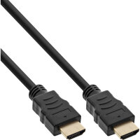 50er Bulk-Pack InLine® HDMI Kabel, HDMI-High Speed mit Ethernet, Premium, 4K, 1m