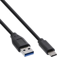 100er Bulk-Pack InLine® USB 3.2 Kabel, USB-C an A...