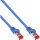 30er Bulk-Pack InLine® Patchkabel, S/FTP (PiMf), Cat.6, PVC, Kupfer, blau, 3m