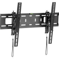 InLine® Schwerlast-TV-Wandhalterung, neigbar, für Flach-TV (37-80"), max. 75kg