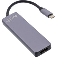 InLine® Multi-Hub USB 3.2 Gen.1, 2x USB-A, HDMI...