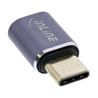 InLine® USB4 Adapter, USB-C Stecker/Buchse,...