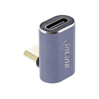 InLine® USB4 Adapter, USB-C Stecker/Buchse oben/unten...