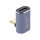 InLine® USB4 Adapter, USB-C Stecker/Buchse oben/unten gewinkelt, Aluminium