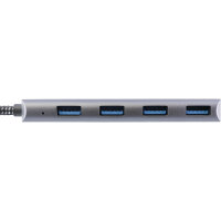 InLine® USB 3.2 Hub, USB-C zu 4x USB A 10Gb/s,...