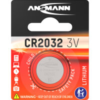 ANSMANN 5020122 Knopfzelle CR2032 3V Lithium...