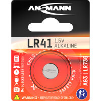 ANSMANN Knopfzelle LR41 1,5 V