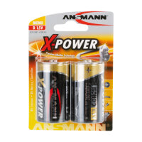 2 ANSMANN Batterien X-POWER Mono D 1,5 V