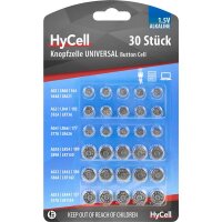 HyCell Knopfzellen-Set 1,5 V
