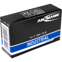 ANSMANN 1505-0002 Lithium-Industriebatterie 9V-E-Block, 5er-Pack