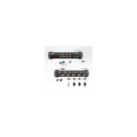 ATEN CS1764A KVM Switch DVI, USB, Audio, USB-Hub, 4 Ports