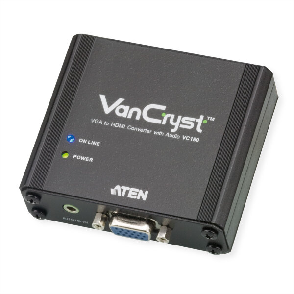 ATEN VC180 VGA zu HDMI Audio/Video Converter