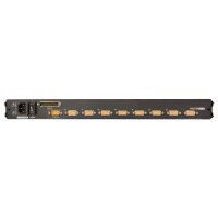 ATEN CL5708M 43cm LCD KVM Switch, USB-PS/2,VGA, 8 Port, DE-L