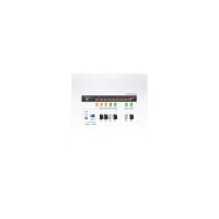 ATEN CL5708M 43cm LCD KVM Switch, USB-PS/2,VGA, 8 Port, DE-L