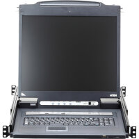 ATEN CL5708iN LCD KVM Switch Over IP, USB-PS/2,VGA ,...