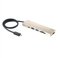 ATEN UH3239 USB-C Multiport Mini Dockingstation mit Power...