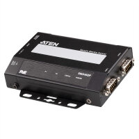 ATEN SN3402P 2-Port RS-232/422/485 Secure Device Server...