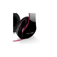 FANTEC SHP-250AJ-PK, Kopfhörer, stereo, 3,5mm-Klinke, schwarz/pink