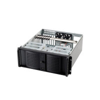 FANTEC TCG-4860KX07-1, 4HE 19"-Servergehäuse ohne Netzteil, 528mm tief
