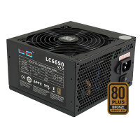 LC-Power LC6650 V2.3, ATX-Netzteil Super-Silent-Serie,...