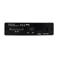 LC-Power LC-35U3-Becrux-C1, externes 3,5"-SATA-Festplattengehäuse, USB-C, Alu