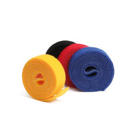 4 LABEL THE CABLE Klettband ROLL STRAPS farbsortiert