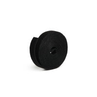 LABEL THE CABLE Klettband ROLL STRAP PRO schwarz