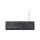 Perixx PERIBOARD-317 DE, beleuchtet, USB kabel, große Buchstaben, schwarz