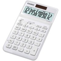 Tischrechner 12-stellig weiß CASIO gallery
