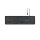 Perixx PERIBOARD-210 C, DE, USB kabelgebunden, leise Tasten, schwarz