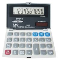 Taschenrechner silber/grau LEO 106S II gallery