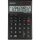 Tischrechner EL-124TWH - 12-stellig, Batterie/Solar, 96,5 x 24,5 x 155 mm, schwarz