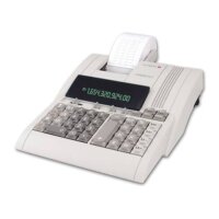 OLYMPIA CPD 3212S Tischrechner druckend lichtgrau