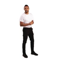 Stretch Slim Cargo Hose Schwarz 38 gallery