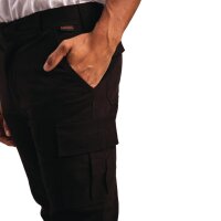 Stretch Slim Cargo Hose Schwarz 38 2