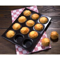Vogue Muffinblech 12 Muffins Antihaft 2