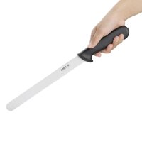 Hygiplas Fleischmesser gezahnt 25cm schwarz 2