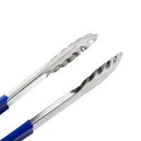 Hygiplas Servierzange mit Farbkodierung blau 3