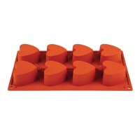 Pavoni Silikonbackform 8 Herzen Antihaft gallery