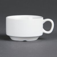 Olympia Whiteware stapelbare Espressotassen 85ml 3oz (12...