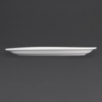 Olympia Whiteware ovale Servierteller 25cm (6 Stück) 3