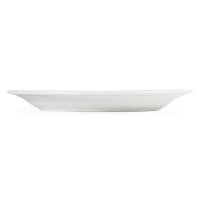 Olympia Whiteware Teller mit breitem Rand 23cm (12 Stüc