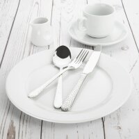 Olympia Whiteware Teller mit breitem Rand 25cm (12 Stüc
