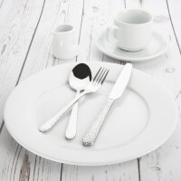 Olympia Whiteware Teller mit breitem Rand 28cm (6 Stück