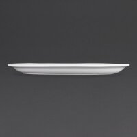 Olympia Whiteware ovale Servierteller 29,2cm (6 Stück) 