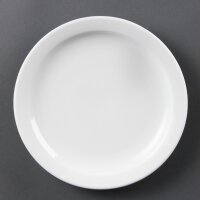 Olympia Whiteware Teller mit schmalem Rand 20cm (12 Stü