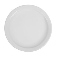 Olympia Whiteware Teller mit schmalem Rand 25cm (12 Stü